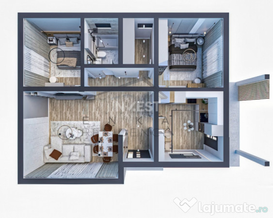 CASA INDIVIDUALA, 3 CAMERE,81 MP UTILI, 400MP TEREN, MIROSLA 