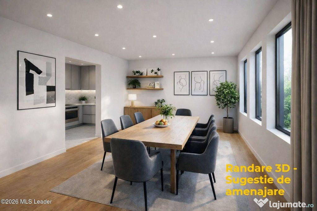 Domnesti - Foisorului 23. Casa 2021 P+1+M si garaj, toate... 