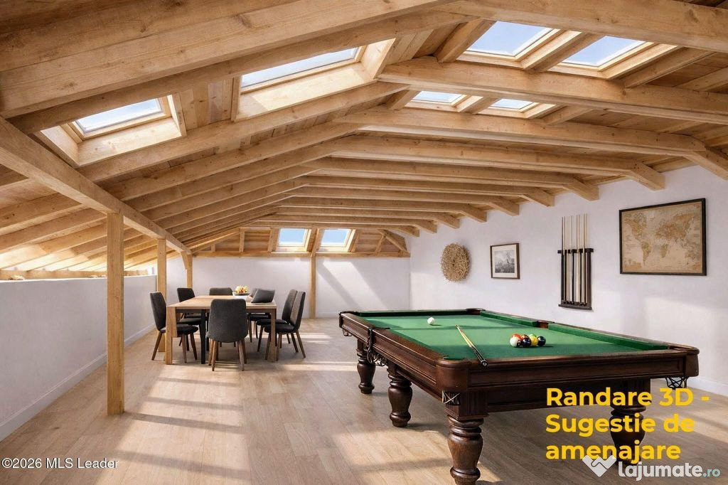 Domnesti - Foisorului 23. Casa 2021 P+1+M si garaj, toate... 