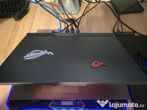 Rog strix g713pi 17" 7945hx 16c/32t, rtx 4070, 1tb ssd, garanție 2028 
