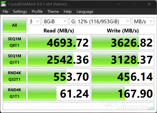 Rog strix g713pi 17" 7945hx 16c/32t, rtx 4070, 1tb ssd, garanție 2028 