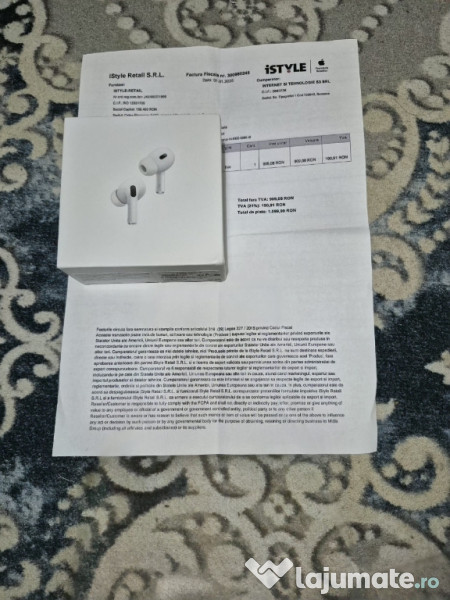 Casti AirPods Pro 2 *noi, cu factura