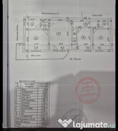 APARTAMENT DE VANZARE CU 3 CAMERE 