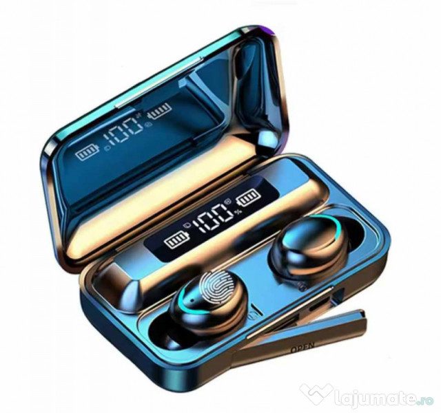 Casti wireless cu powerbank ,produs nou 