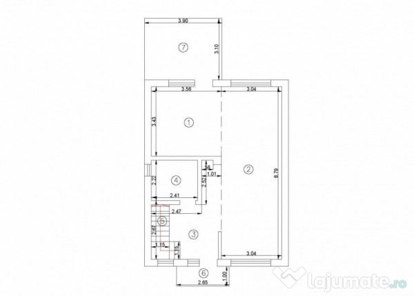 Case Complex Rezidențial P+1E+POD 4 Camere-Platoul Beldiman 