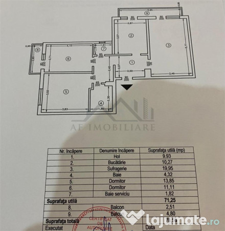 Apartament 3 camere Frumoasa - Poitiers