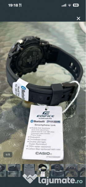 Ceas Casio solar sticla safir