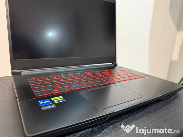 Laptop Gaming MSI FHD I5-12450H 16GB 512GB RTX4060 8gb NOU