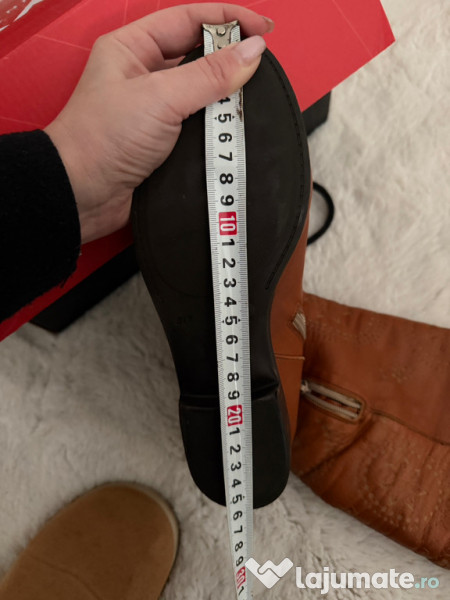 Cizme lungi piele naturala 