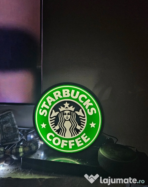 Led box/Lampa led 3D Birou/Noptiera