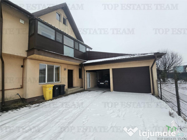 Casa 274mp cu panouri solare/garaj dublu in Ciorogarla 