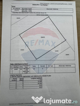Teren 1,357mp Simnicu de Sus / Soseaua E70 