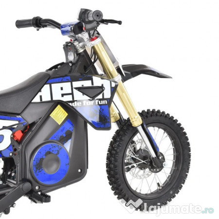 Motocicleta electrica Kinderauto MotoBike 25 1000W 36V Blue 