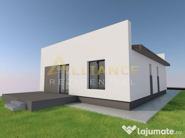 Casa individuala parter || 4 camere 2 bai || teren 307mp 