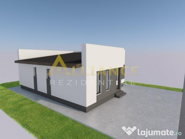 Casa individuala parter || 4 camere 2 bai || teren 307mp 