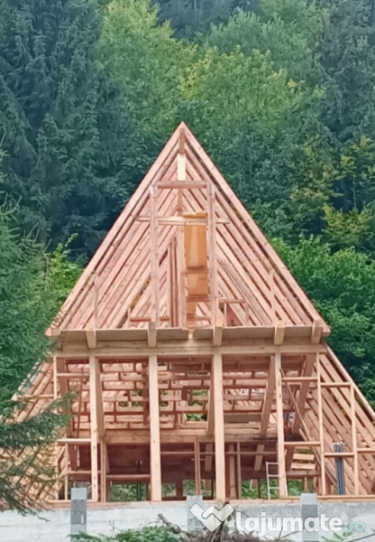 Case lemn Aframe case stil american 