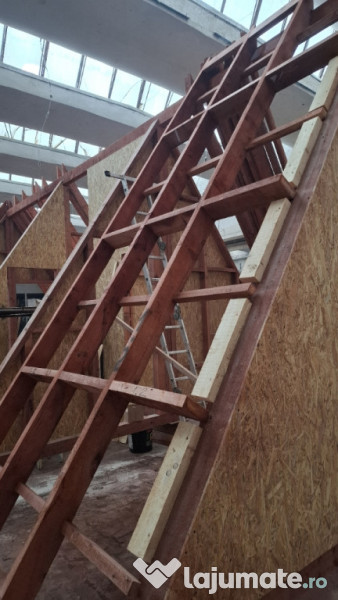 Case lemn Aframe case stil american 