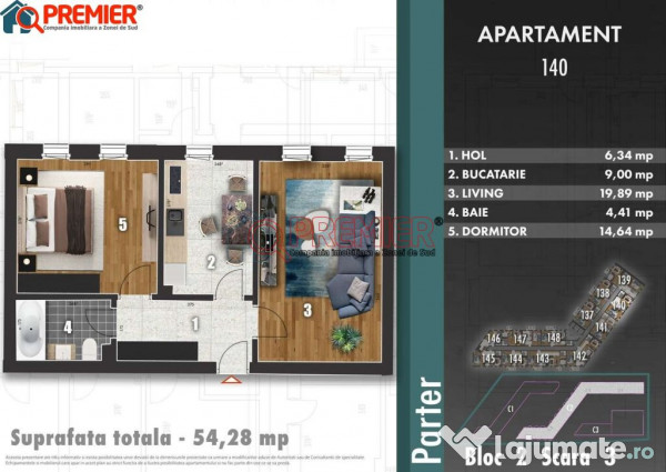 Metalurgiei – Grand Arena Mall Ap. 2 camere Bloc nou 