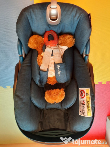 Scoica auto Cybex Platinum Cloud Z i-Size Plus 0-24 luni Mountain Blue 