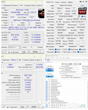 PC Gaming Ryzen 7 2700X + RX570 4GB | 16GB RAM | SSD M.2 500GB