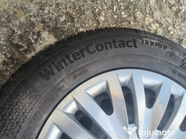 Set cauciucuri+jante de iarna 16" Continental TS870P, Hyundai Tucson 