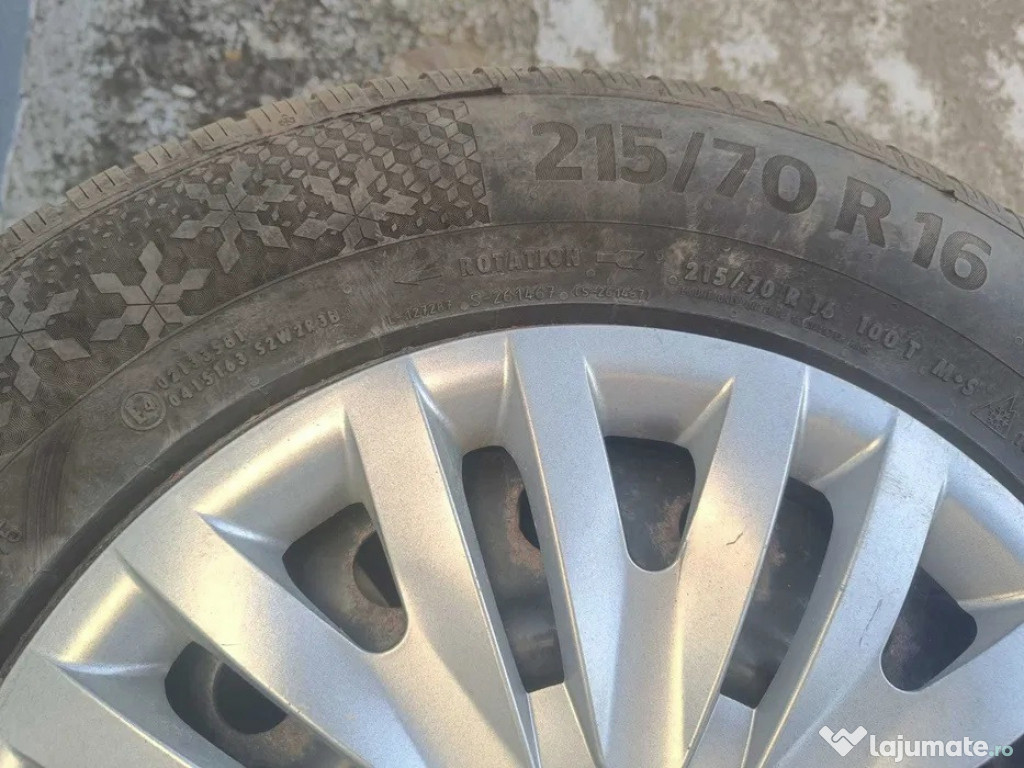 Set cauciucuri+jante de iarna 16" Continental TS870P, Hyundai Tucson 
