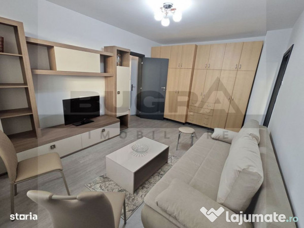 Apartament de 2 camere, modern, 43mp, zona Piata Hermes
