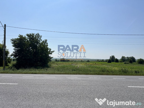 Teren 9969 mp, situat la E85, între două intrări pe au... 