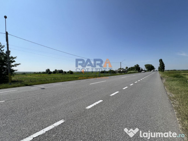 Teren 9969 mp, situat la E85, între două intrări pe au... 