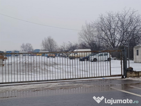 Teren intravilan cu Hala - 6000 mp - Bragadiru 