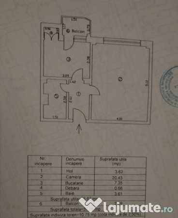 Apartament 1 camera decomandat, ansamblul Dorobantilor. 
