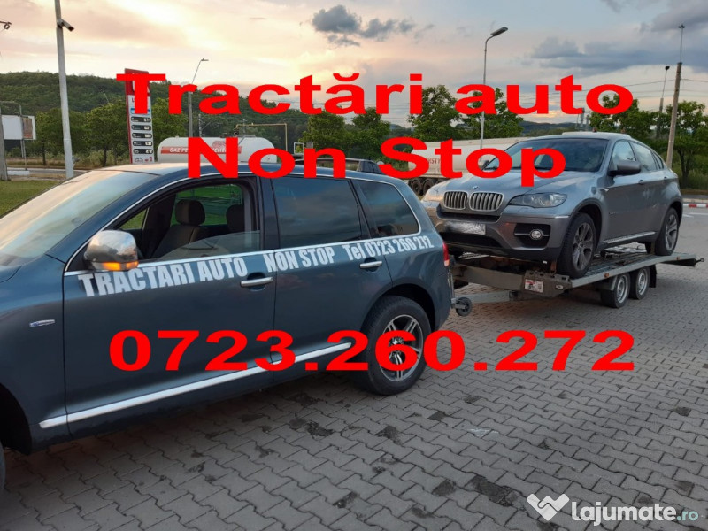 Tractari Auto Asistenta rutiera Non-Stop Platforma Deva A1 Ilia 