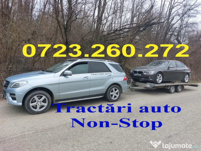 Tractari Auto Asistenta rutiera Non-Stop Platforma Deva A1 Ilia 