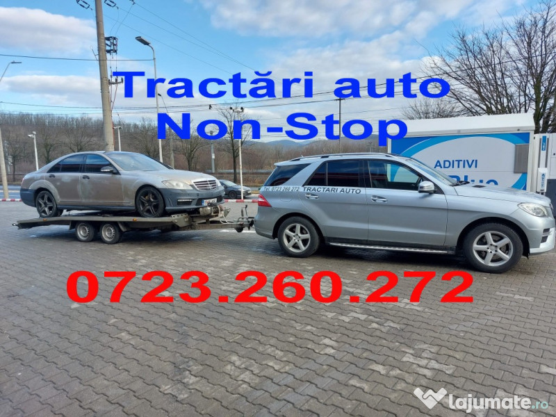 Tractari Auto Asistenta rutiera Non-Stop Platforma Deva A1 Ilia 