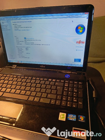 Laptop neutilizat Fujitsu, foarte compatibil 
