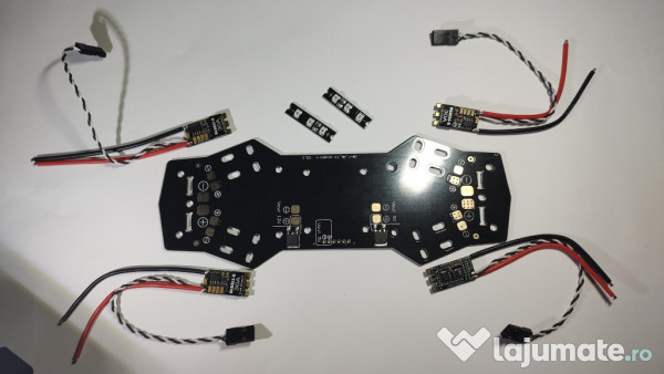 Placă ZMR250 pentru dronă FPV ZMR250 + 4x ESC BLHeli_S D-shot 