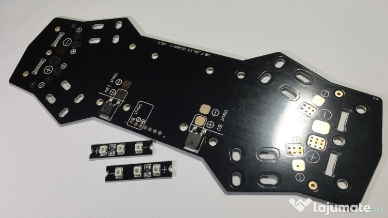 Placă ZMR250 pentru dronă FPV ZMR250 + 4x ESC BLHeli_S D-shot 