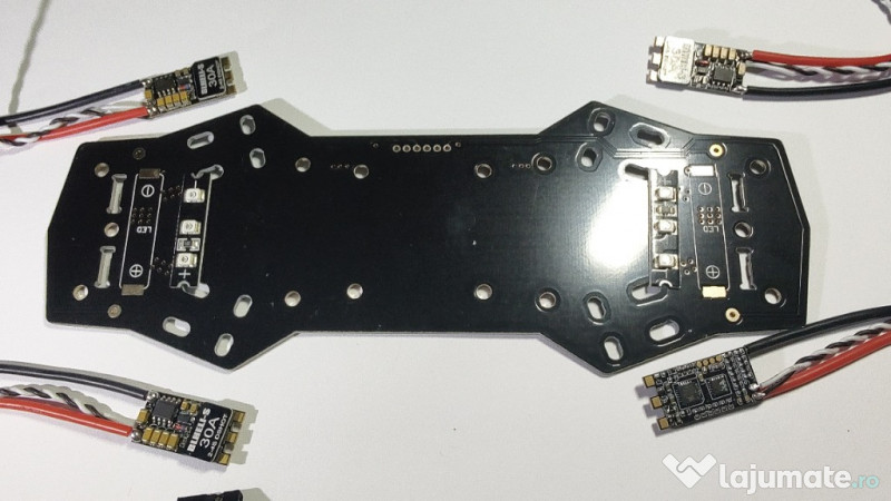 Placă ZMR250 pentru dronă FPV ZMR250 + 4x ESC BLHeli_S D-shot 