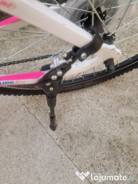 Bicicleta XFACT culoare albastru cu roz 