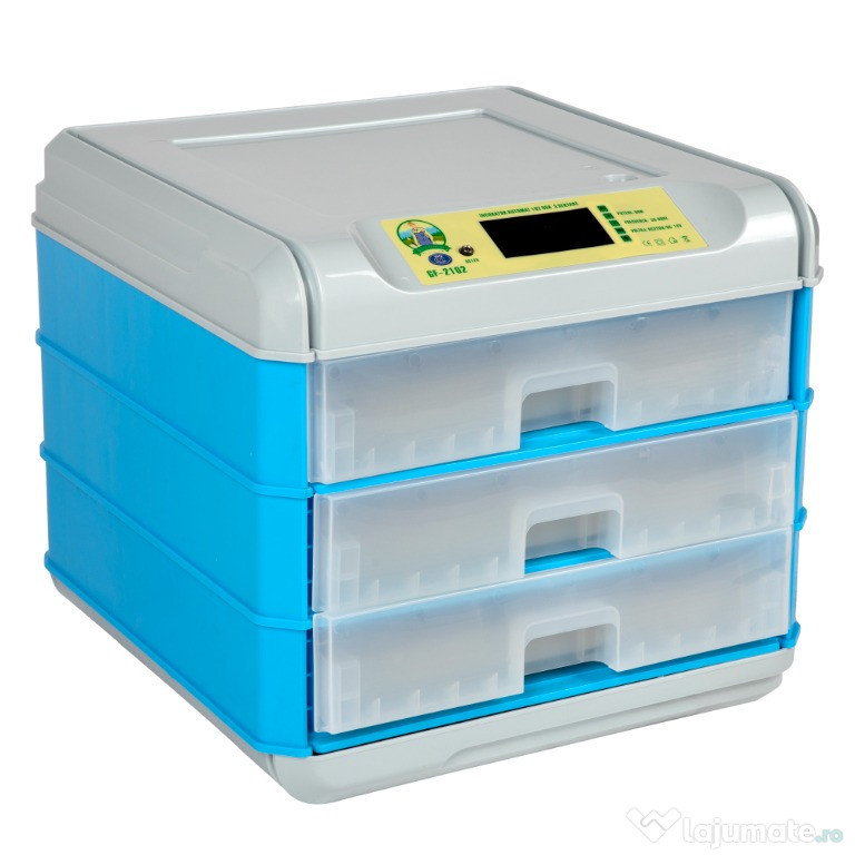 Incubator Clocitoare 192 Oua Gaina, Rata Gasca Curca Porumbel Prepelit 