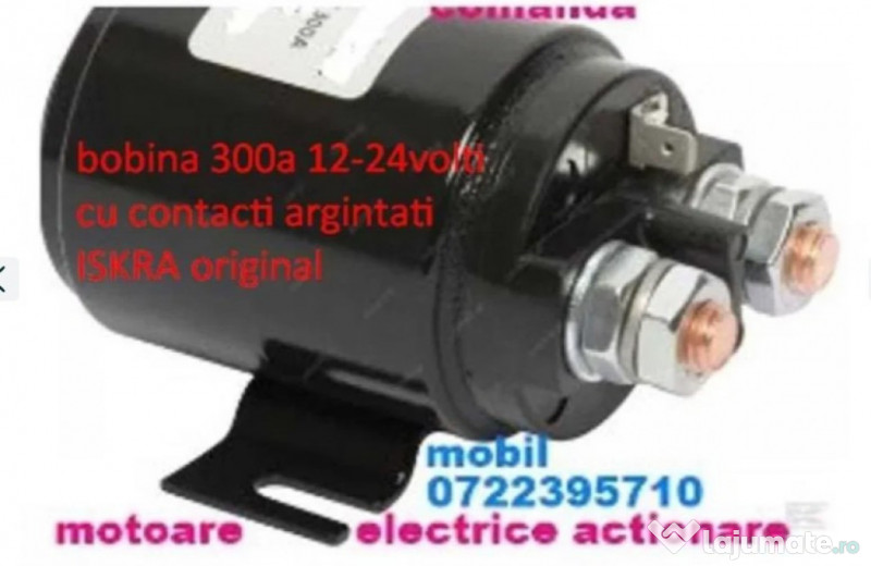 Bobina basculare-bena ridicare plaforma,oblon 12/24v hidraulica 