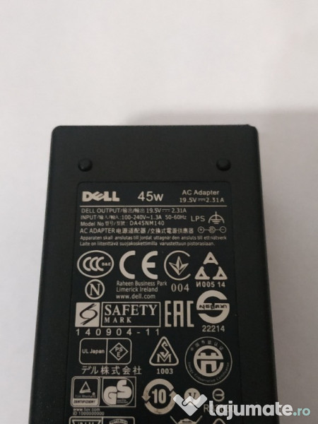 Incarcator laptop dell 19.5 V ,2.31A 