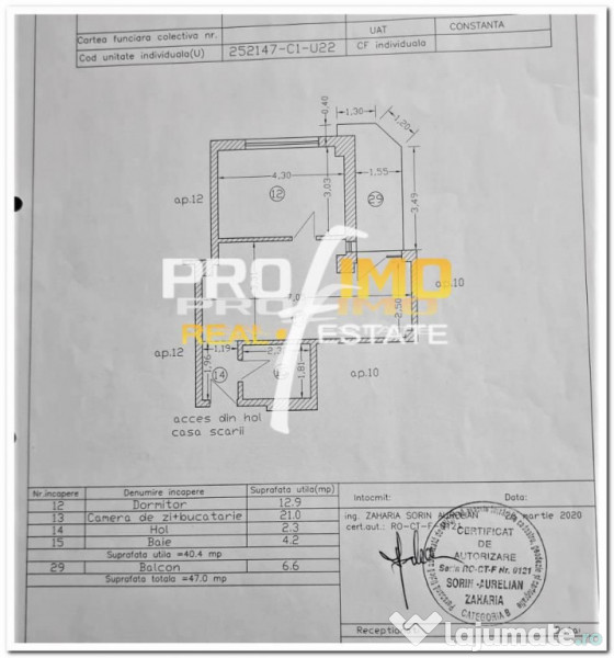 Tomis Plus, Apartament 2 camere, Bloc Nou - Parcare subteran 