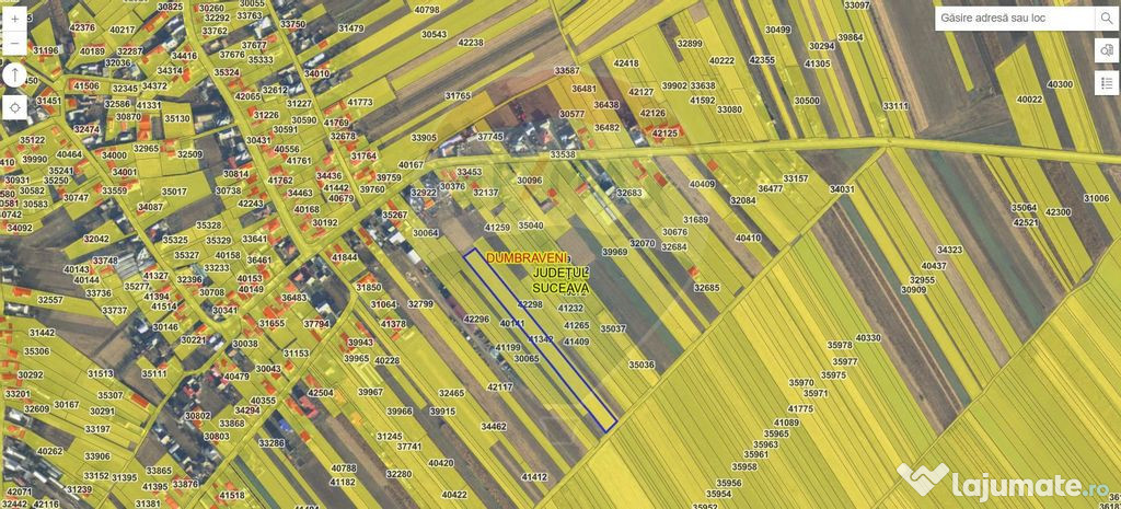 Teren intravilan 6,600mp Dumbraveni / Strada Principala s... 