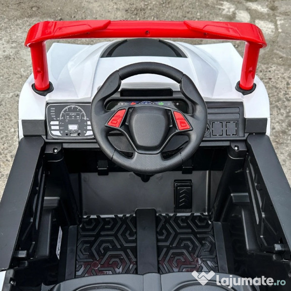 UTV electric pentru copii 2-5 ani, Kinderauto RSR, MP3 & USB, 12V 