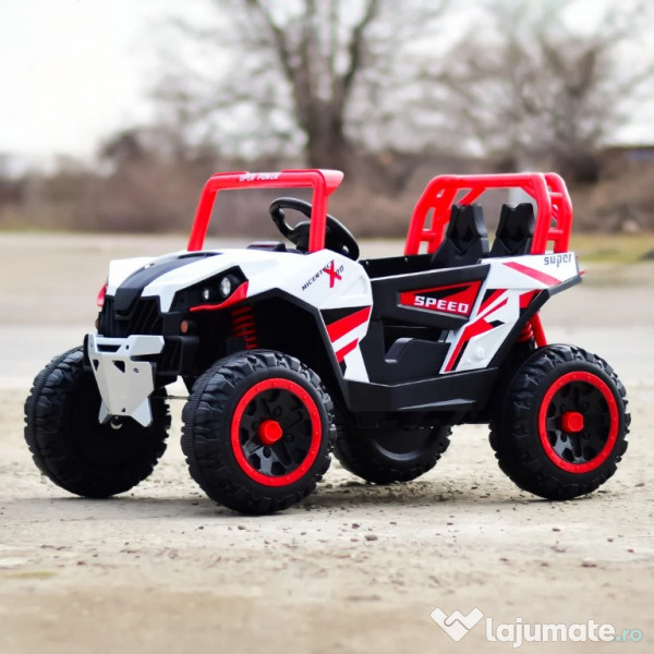 UTV electric pentru copii 2-5 ani, Kinderauto RSR, MP3 & USB, 12V 