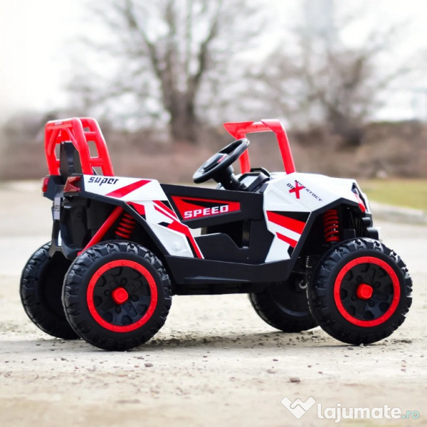 UTV electric pentru copii 2-5 ani, Kinderauto RSR, MP3 & USB, 12V 