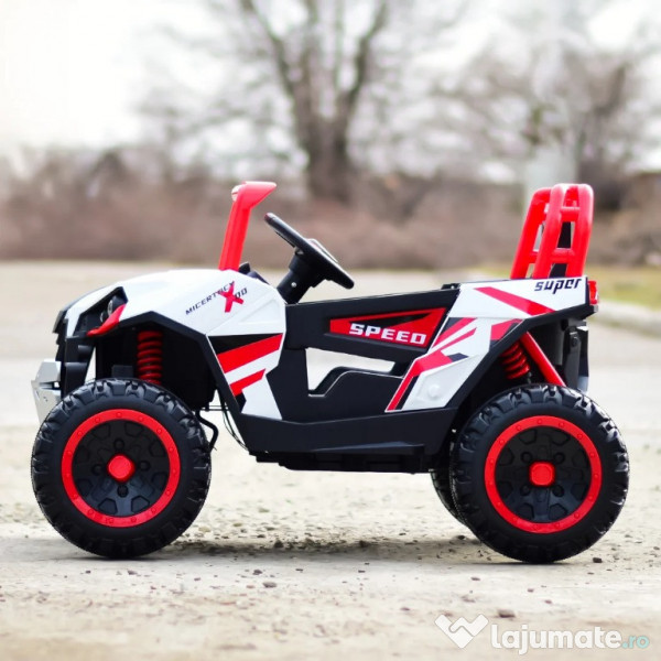 UTV electric pentru copii 2-5 ani, Kinderauto RSR, MP3 & USB, 12V 