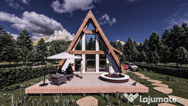 Casa de vacanta A-Frame, Glajerie, Rasnov, Brasov