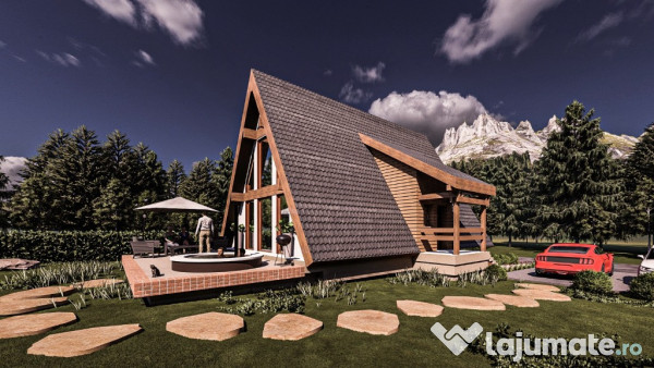 Casa de vacanta A-Frame, Glajerie, Rasnov, Brasov